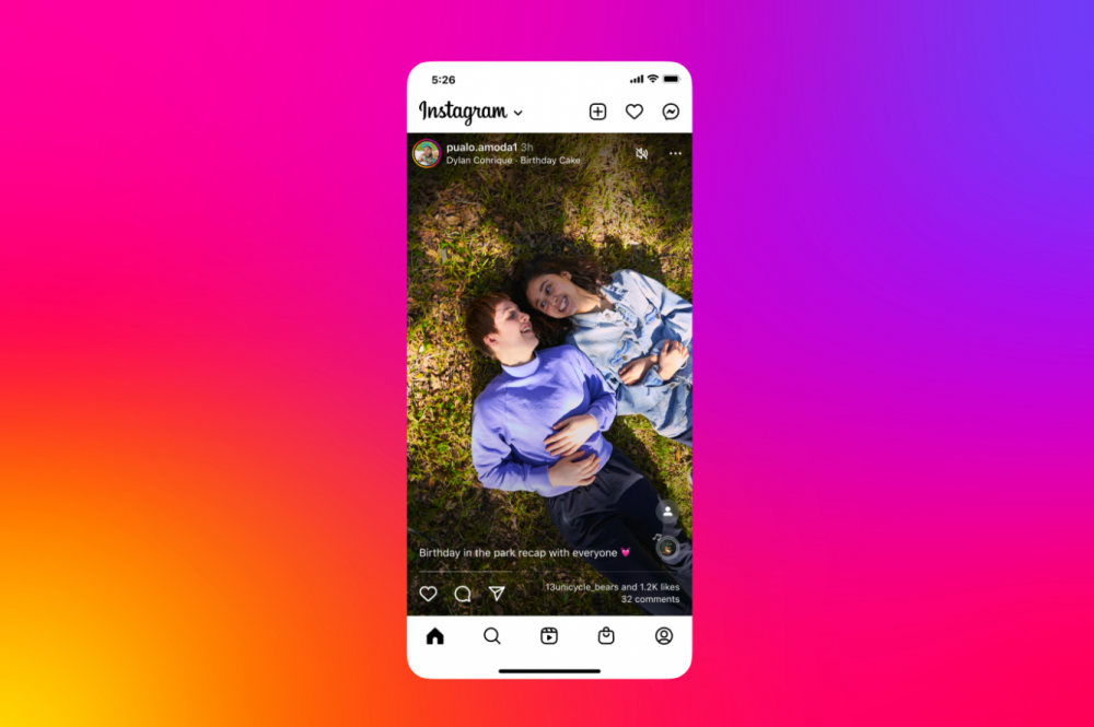Instagram daha sürükleyici bir video içerik deneyimini test ediyor